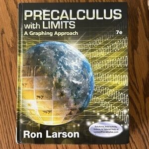 Precalculus with Limits book A graphing approach by Ron Larson